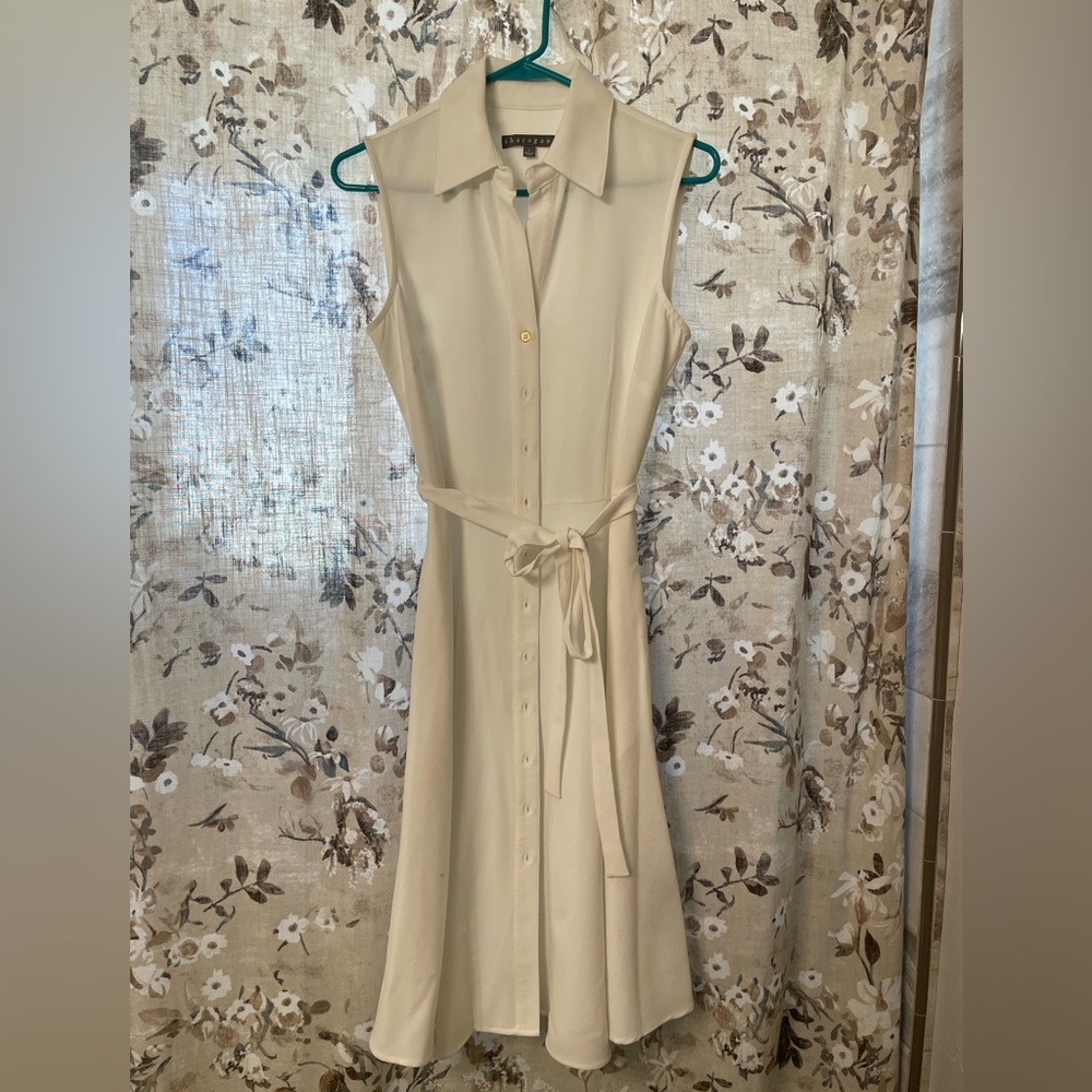 White Classy Dress